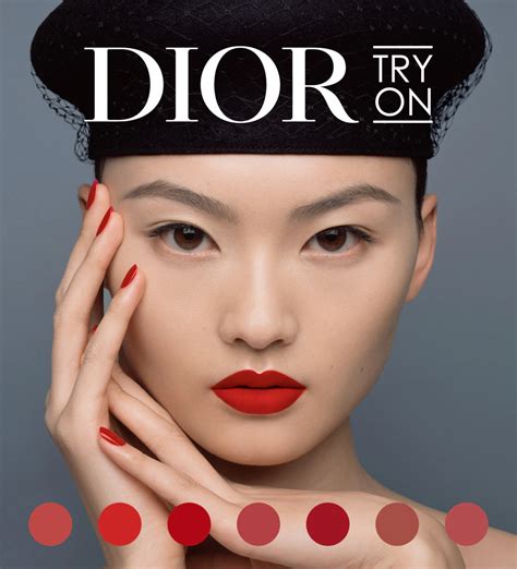 dior virtual makeup try on.